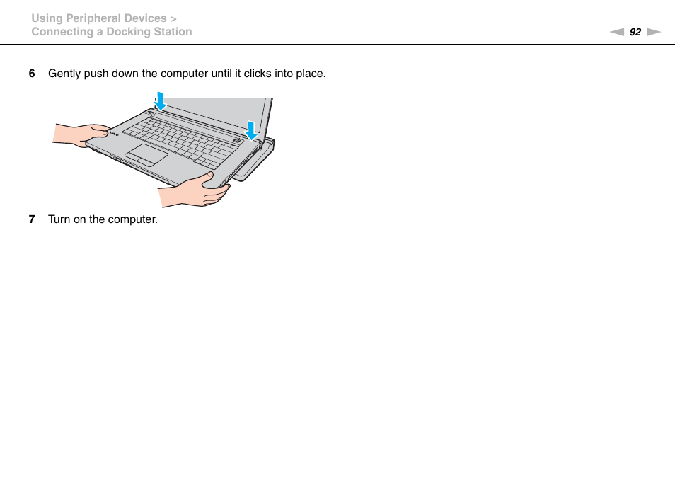 Sony VPCB1190X User Manual | Page 92 / 198