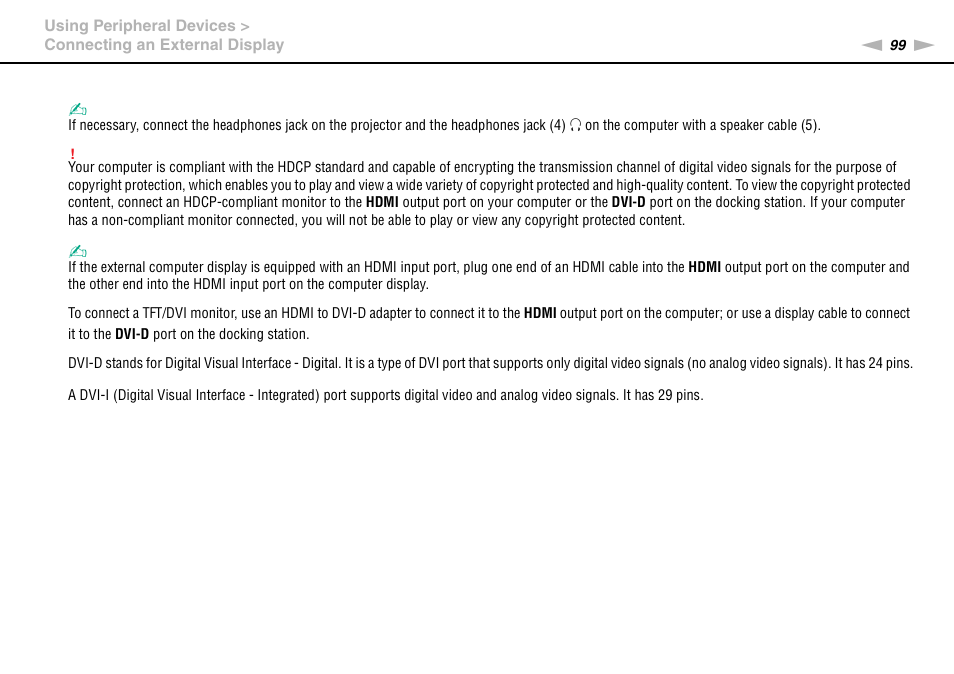 Sony VPCB1190X User Manual | Page 99 / 198