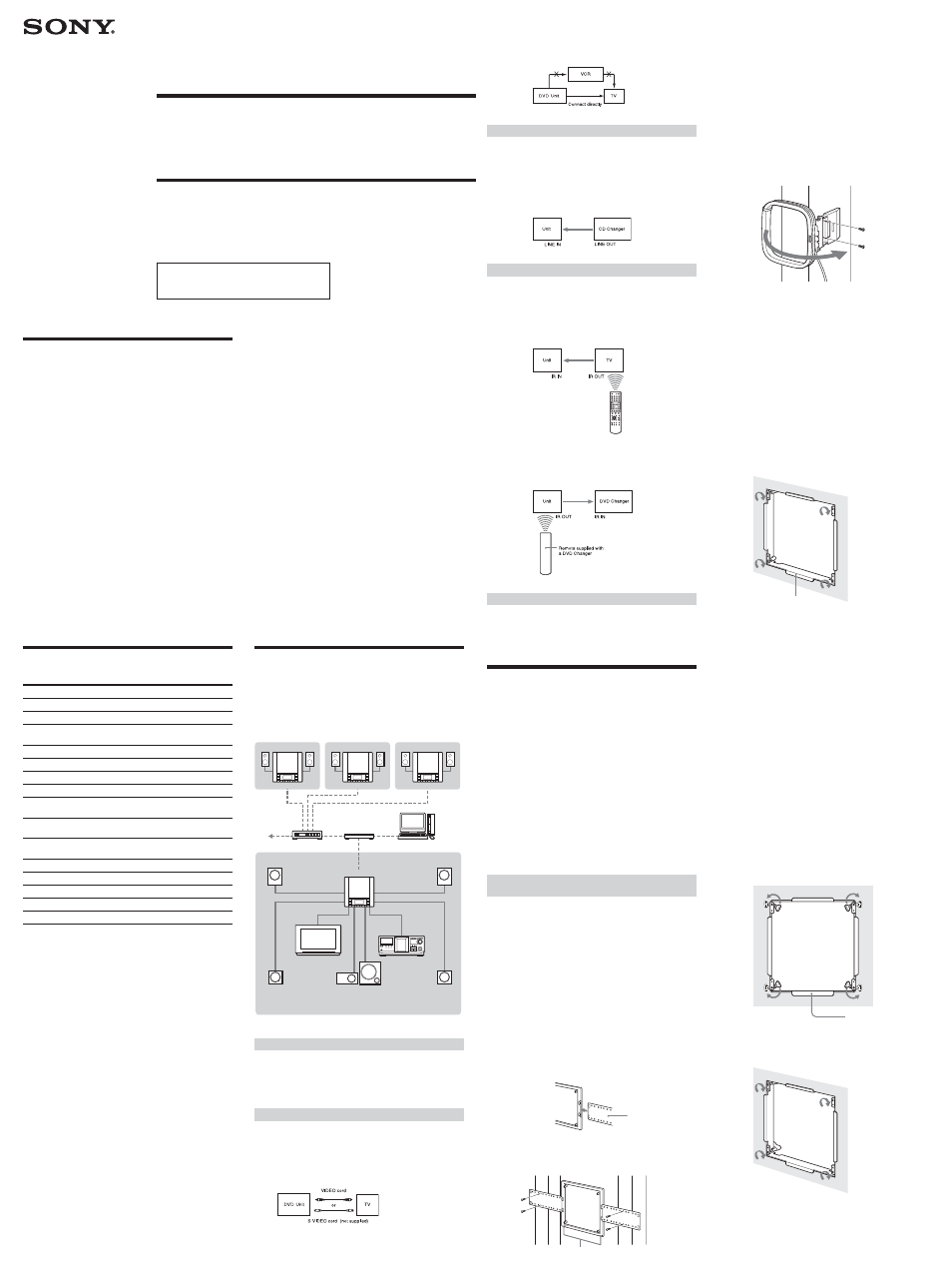 Sony DVP-NW50 User Manual | 2 pages