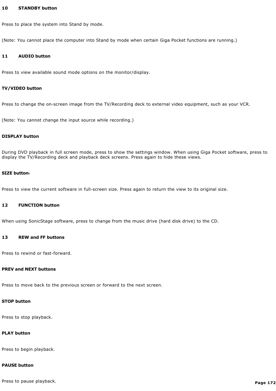 Sony VGN-A170 User Manual | Page 172 / 315