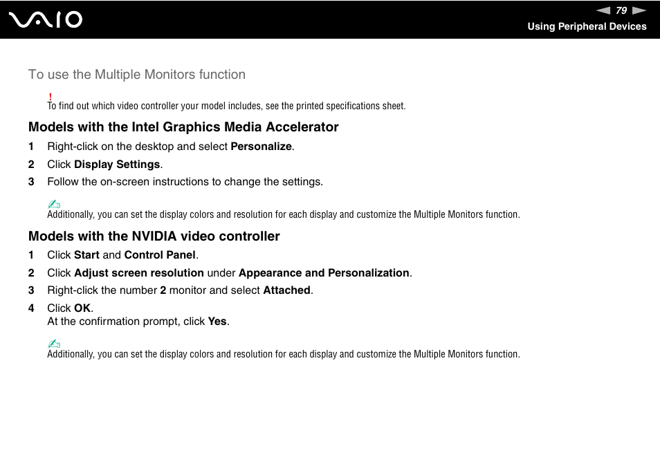 Sony VGN-CS118E User Manual | Page 79 / 193