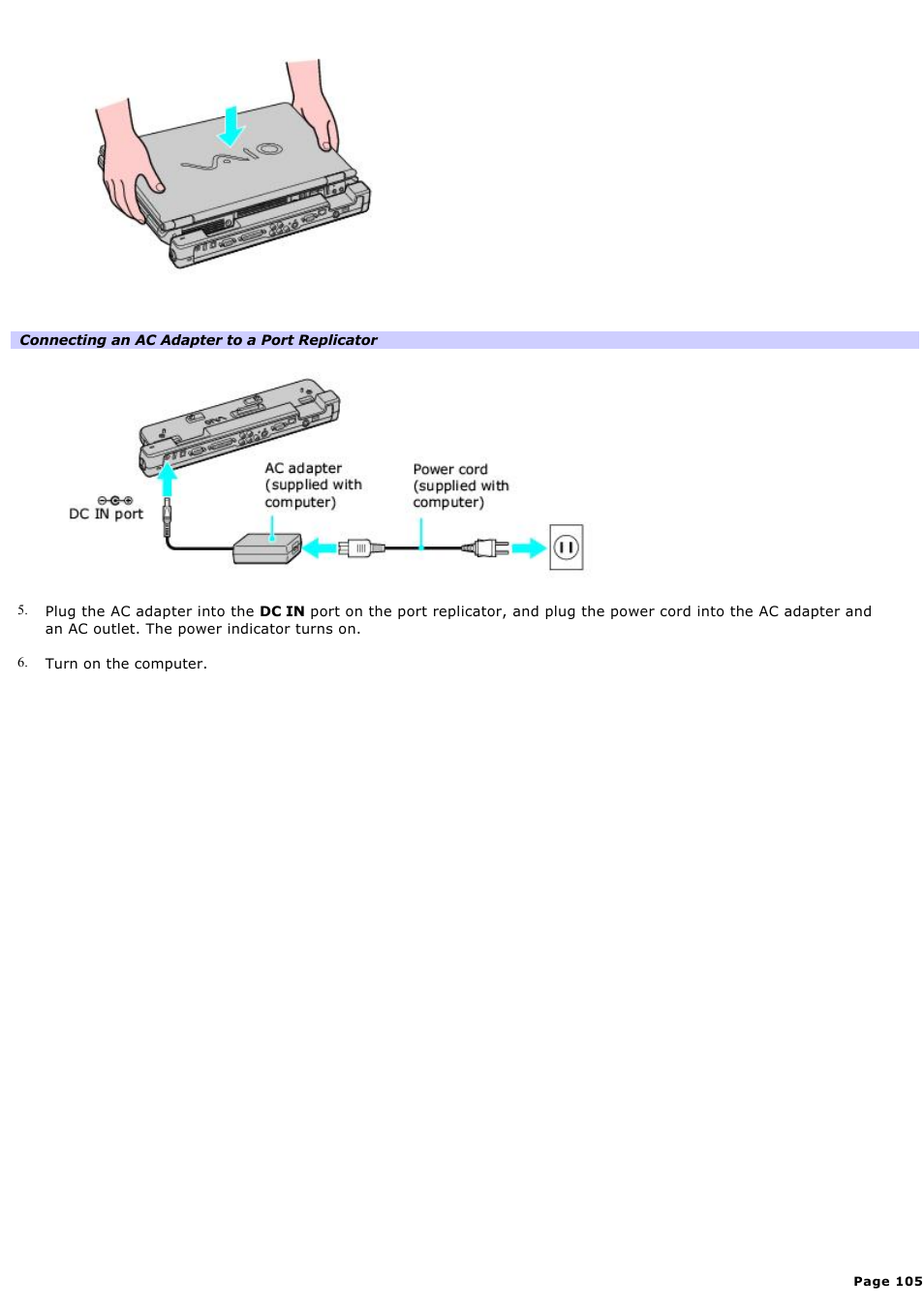 Sony PCG-GRT270P User Manual | Page 105 / 208