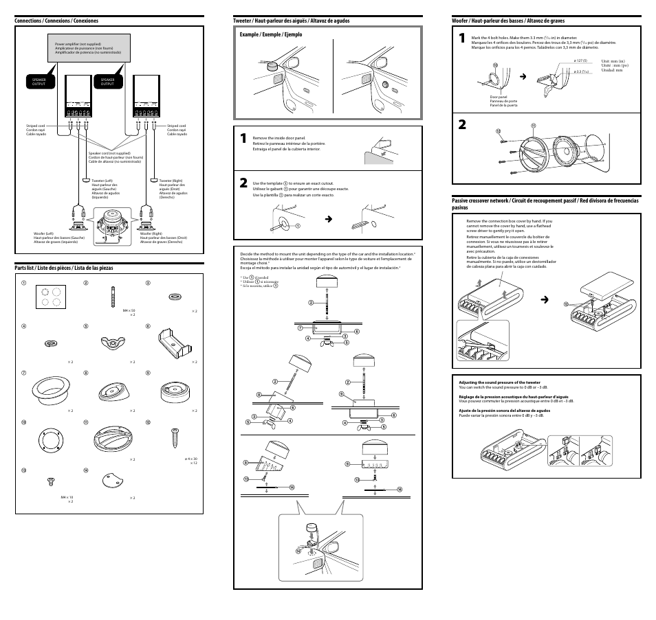 Sony XS-GTX1621S User Manual | Page 2 / 2