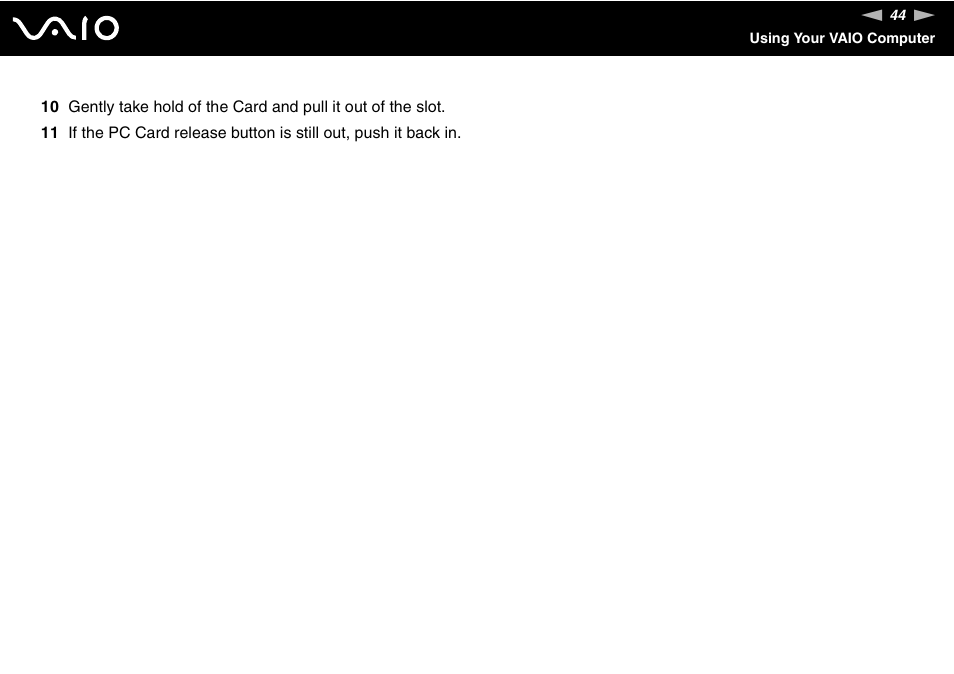 Sony VGN-FS775P User Manual | Page 44 / 179