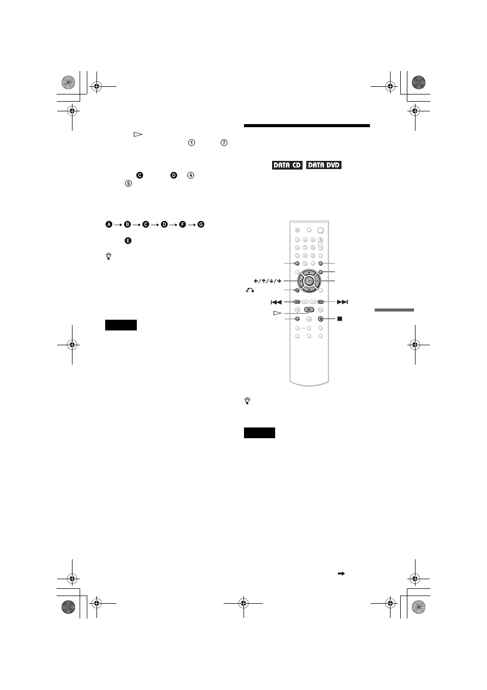 L1 - playing mp3 audio tracks or jpeg image files, Playing mp3 audio tracks or jpeg image files | Sony DVP-NS41P User Manual | Page 49 / 72