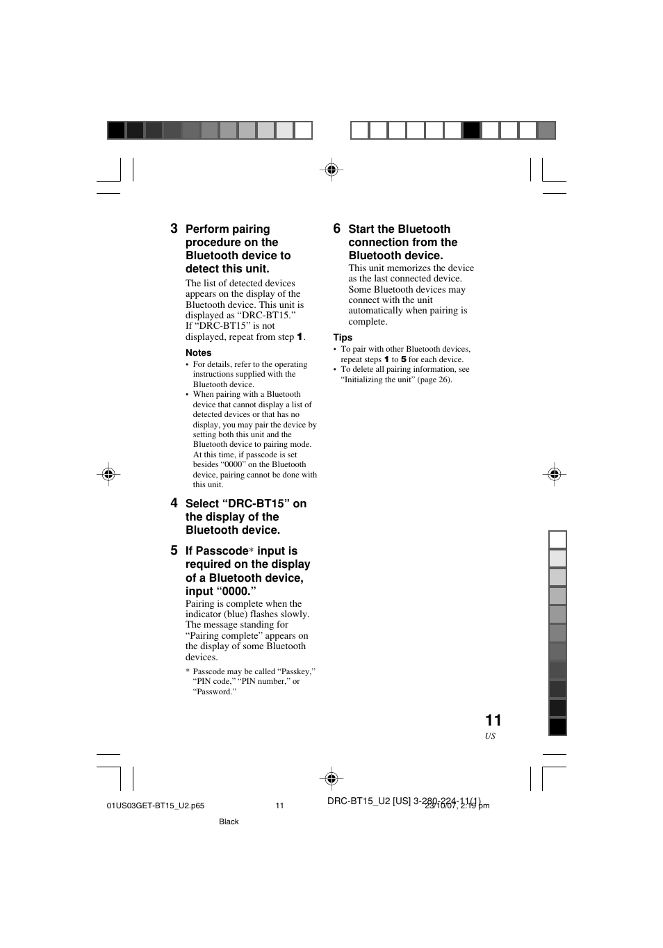 Sony DRC-BT15 User Manual | Page 11 / 56