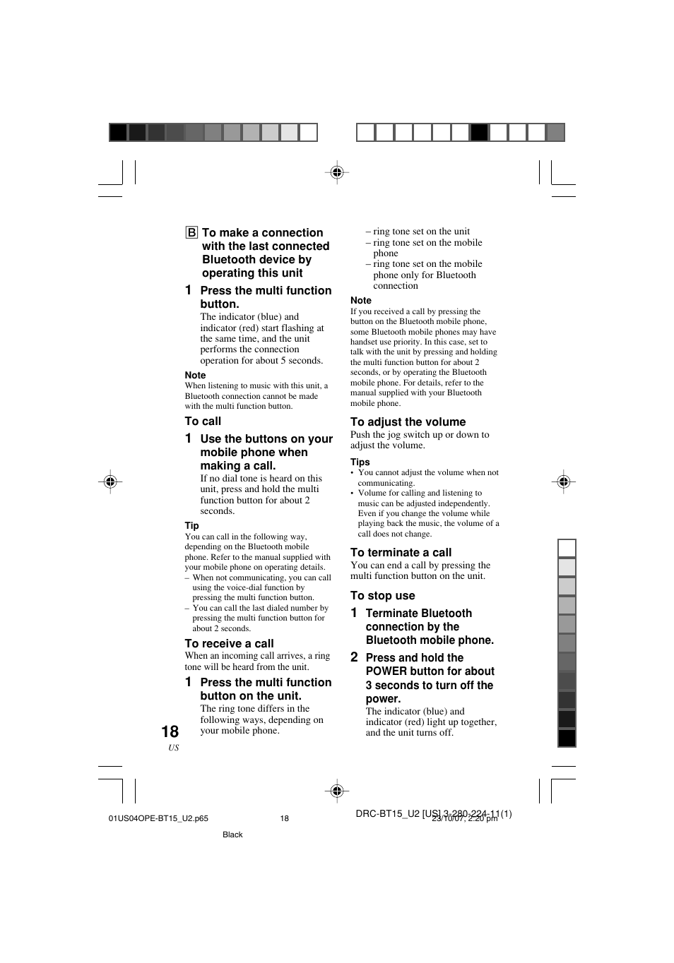 Sony DRC-BT15 User Manual | Page 18 / 56