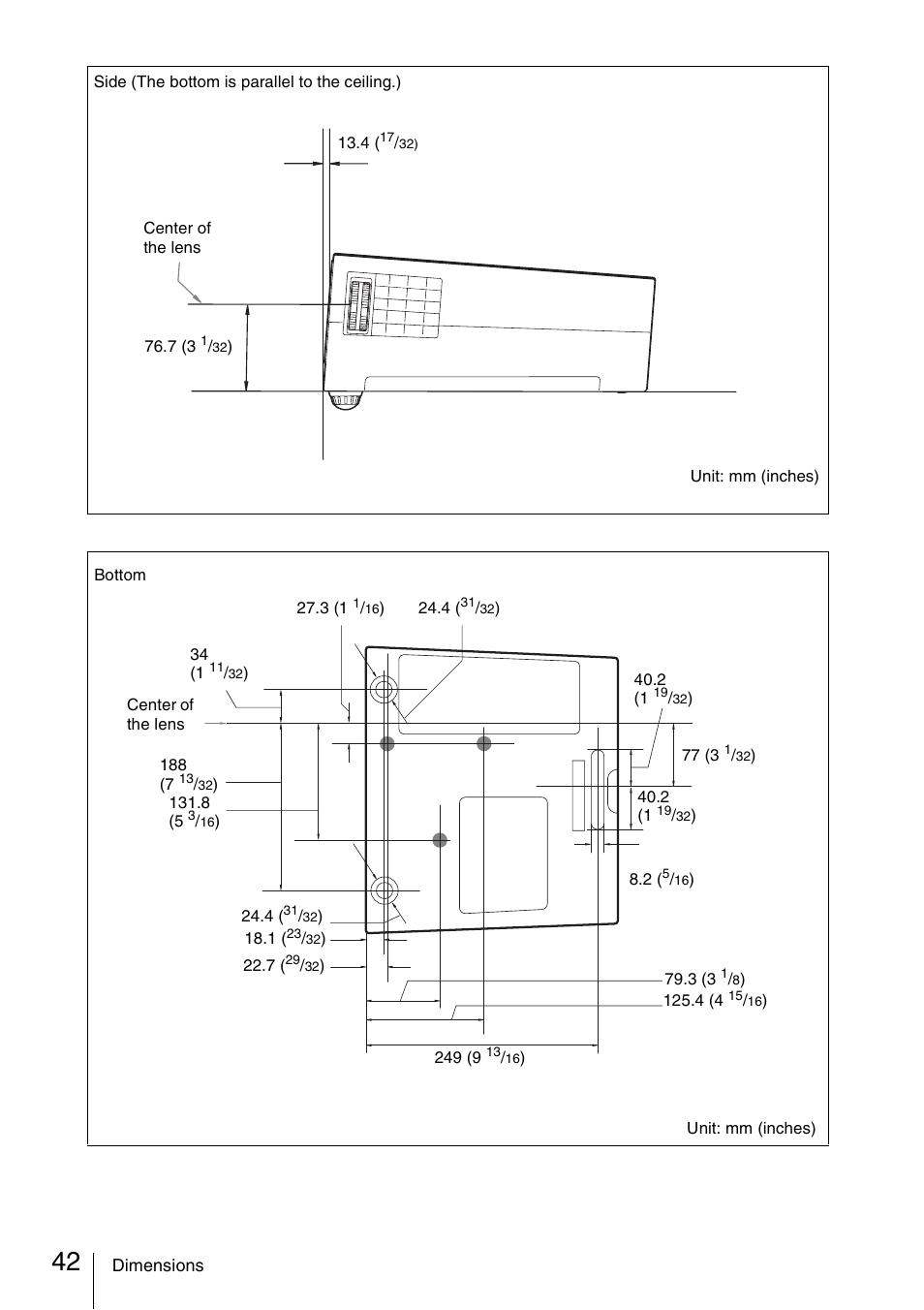 Sony VPL-EX175 User Manual | Page 42 / 45