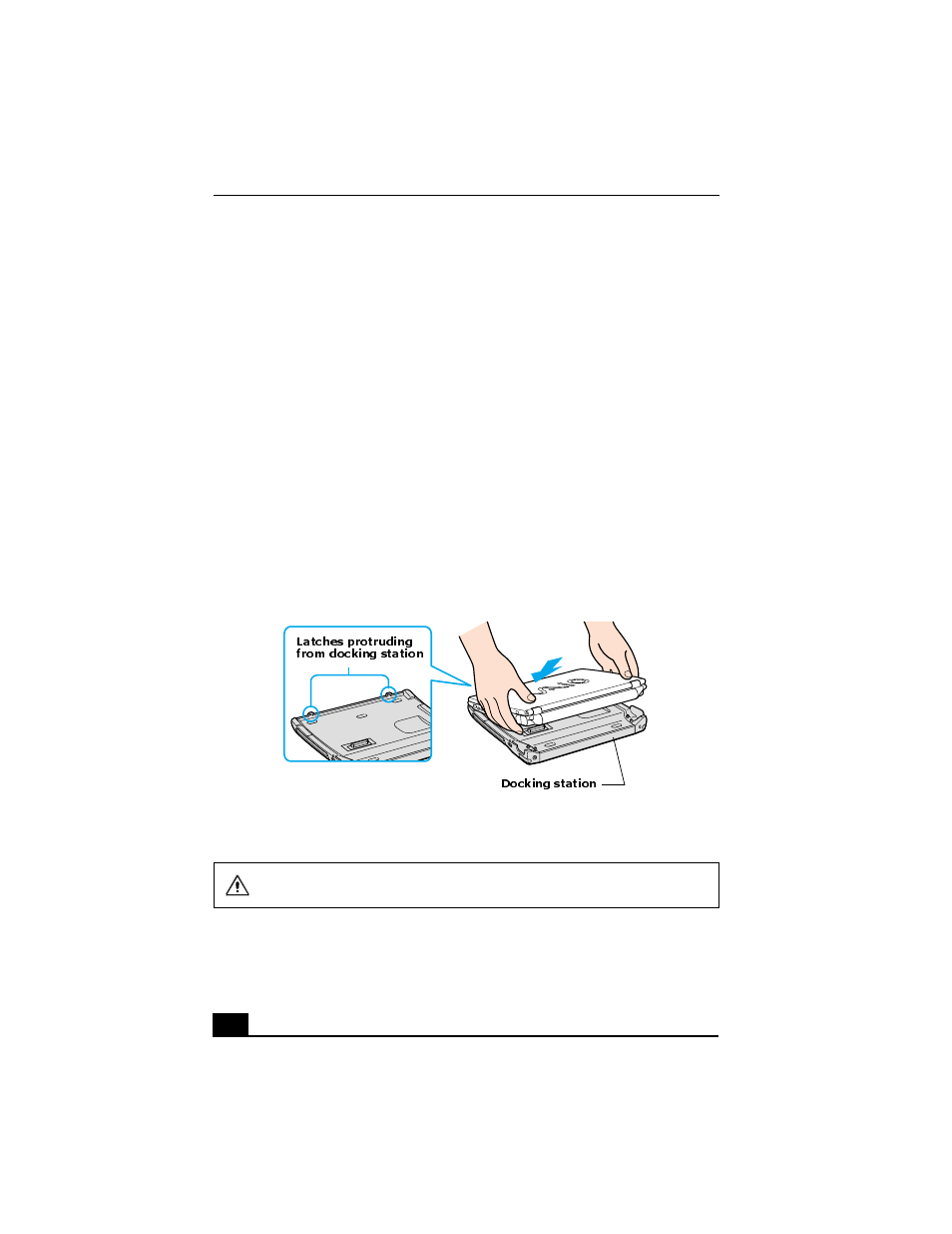 Connecting the docking station | Sony PCG-R505GCK User Manual | Page 108 / 198