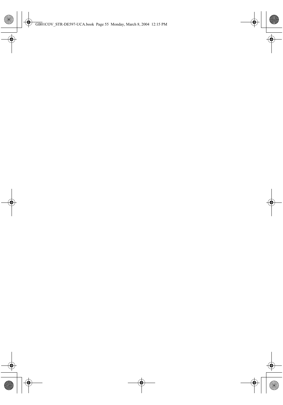 Sony STR-DE597 User Manual | Page 55 / 56