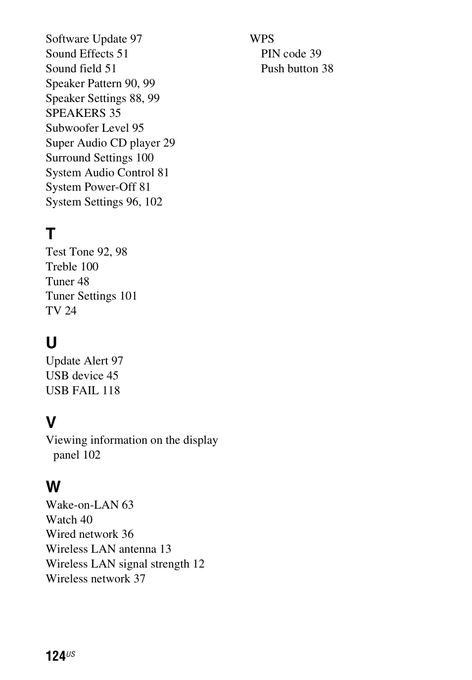 Sony STR-DN840 User Manual | Page 124 / 128