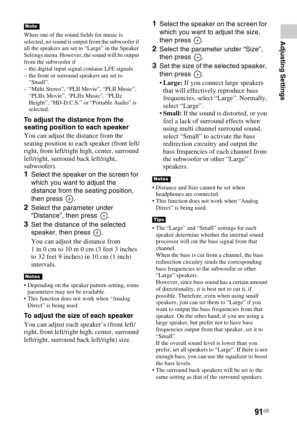 Sony STR-DN840 User Manual | Page 91 / 128