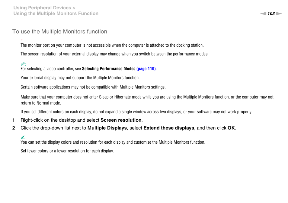 Sony VGNZ890H User Manual | Page 103 / 202