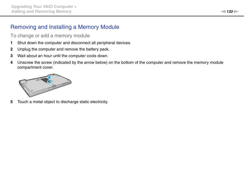 Sony VGNZ890H User Manual | Page 133 / 202