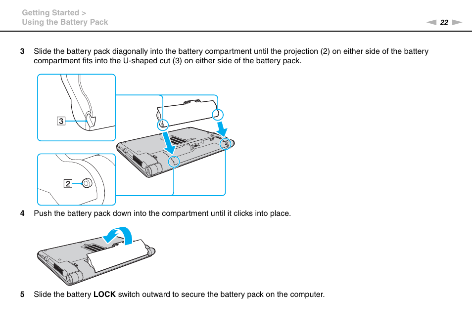 Sony VGNZ890H User Manual | Page 22 / 202