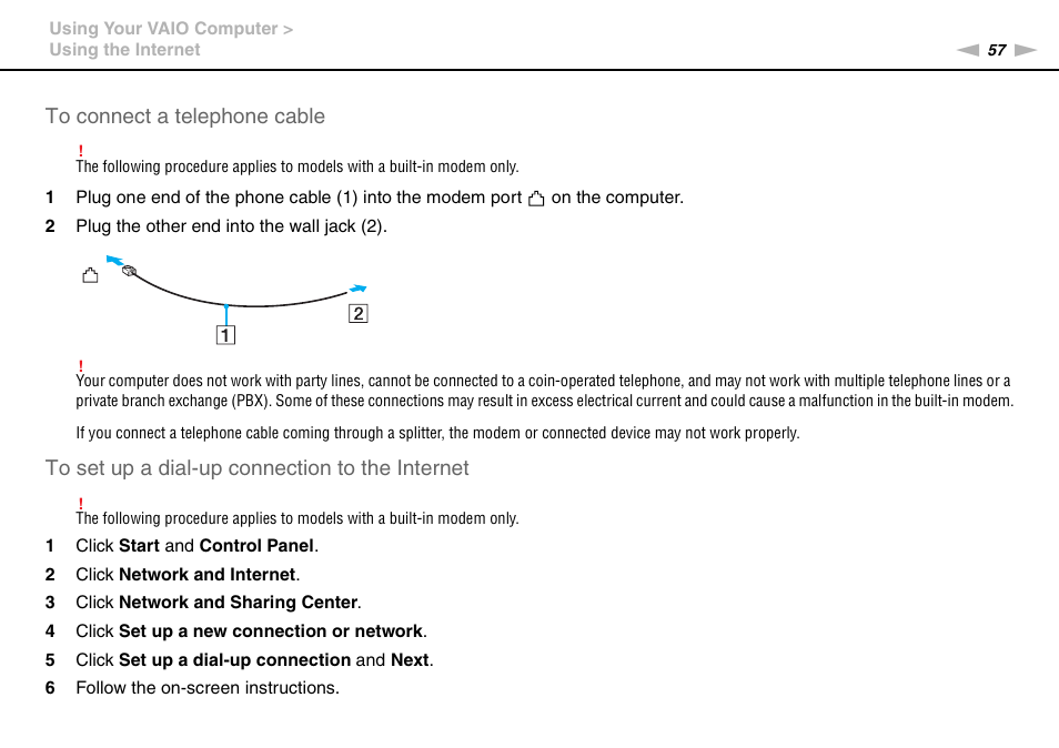 Sony VGNZ890H User Manual | Page 57 / 202