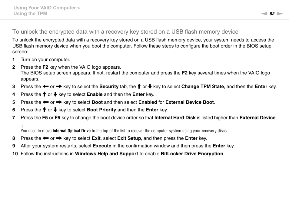 Sony VGNZ890H User Manual | Page 82 / 202