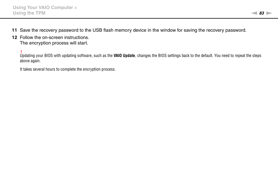 Sony VGNZ890H User Manual | Page 83 / 202