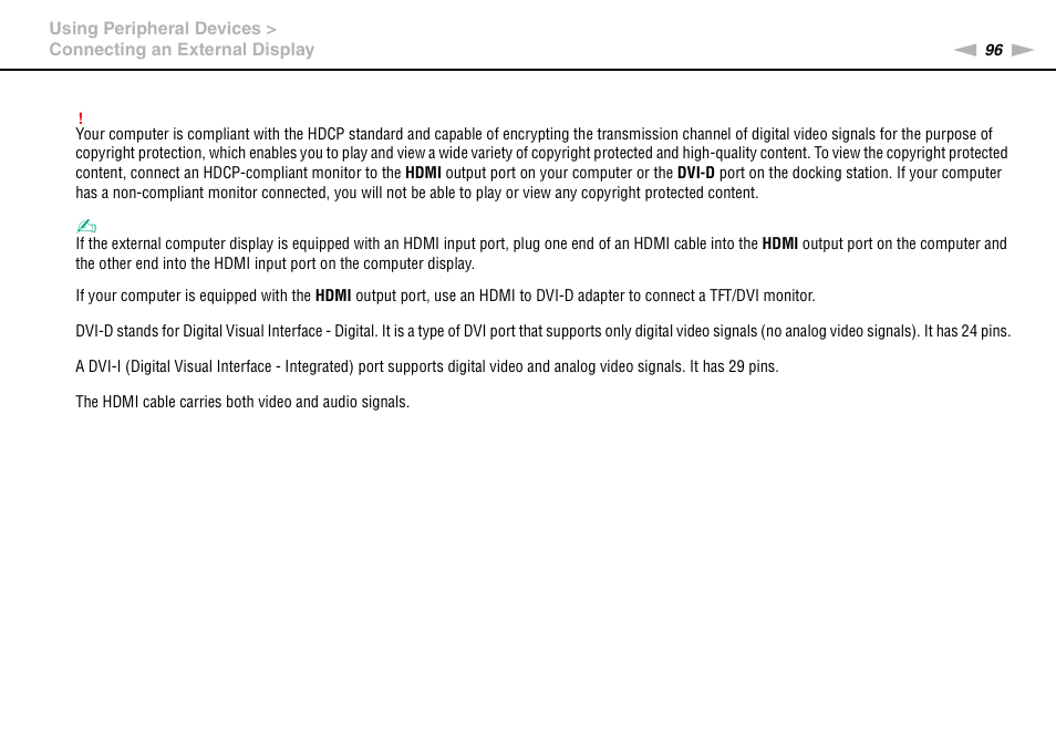 Sony VGNZ890H User Manual | Page 96 / 202