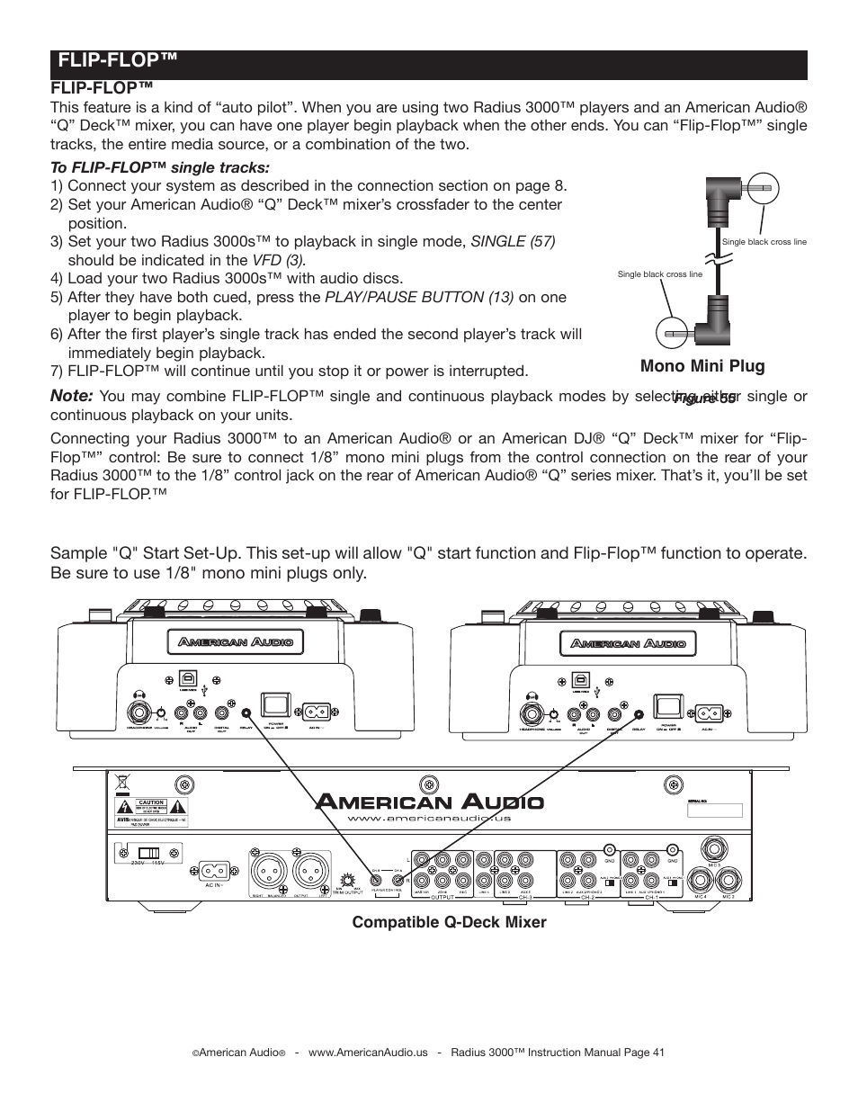 Flip-flop | American Audio Radius 3000 User Manual | Page 41 / 44