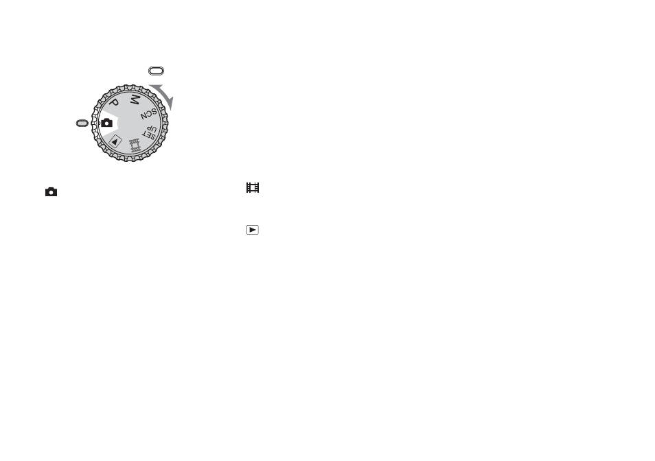 Mode dial | Sony DSC-P150 User Manual | Page 10 / 128