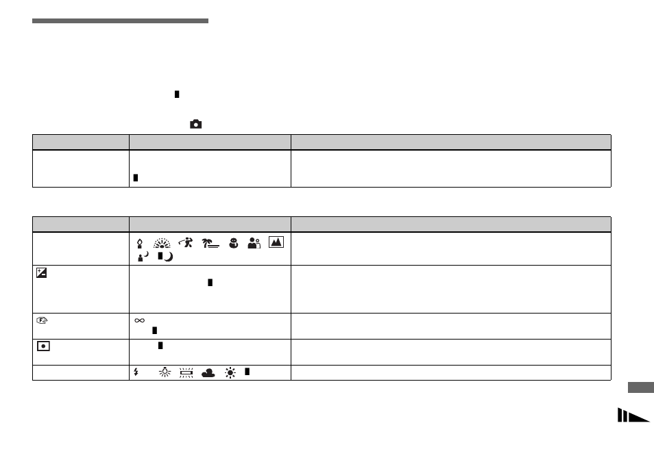 Menu items, D 109), Nd 109 | Nd 109) | Sony DSC-P150 User Manual | Page 109 / 128