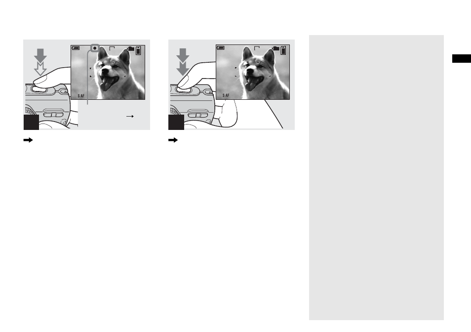 Auto focus | Sony DSC-P150 User Manual | Page 23 / 128