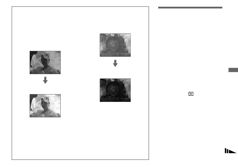 Selecting the metering method | Sony DSC-P150 User Manual | Page 55 / 128