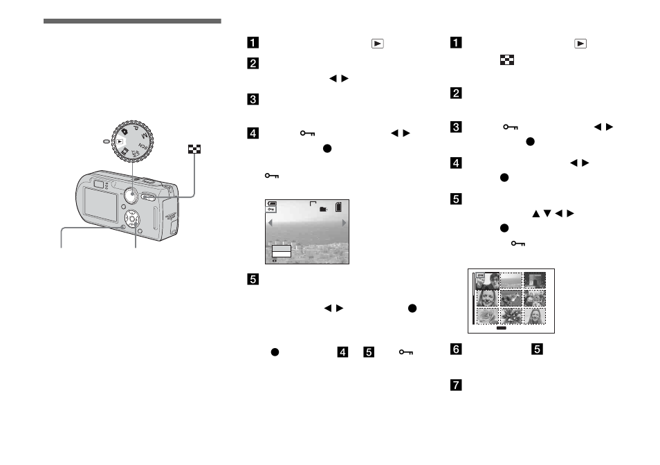 Still image editing, Protecting images, Protect | D 66 | Sony DSC-P150 User Manual | Page 66 / 128