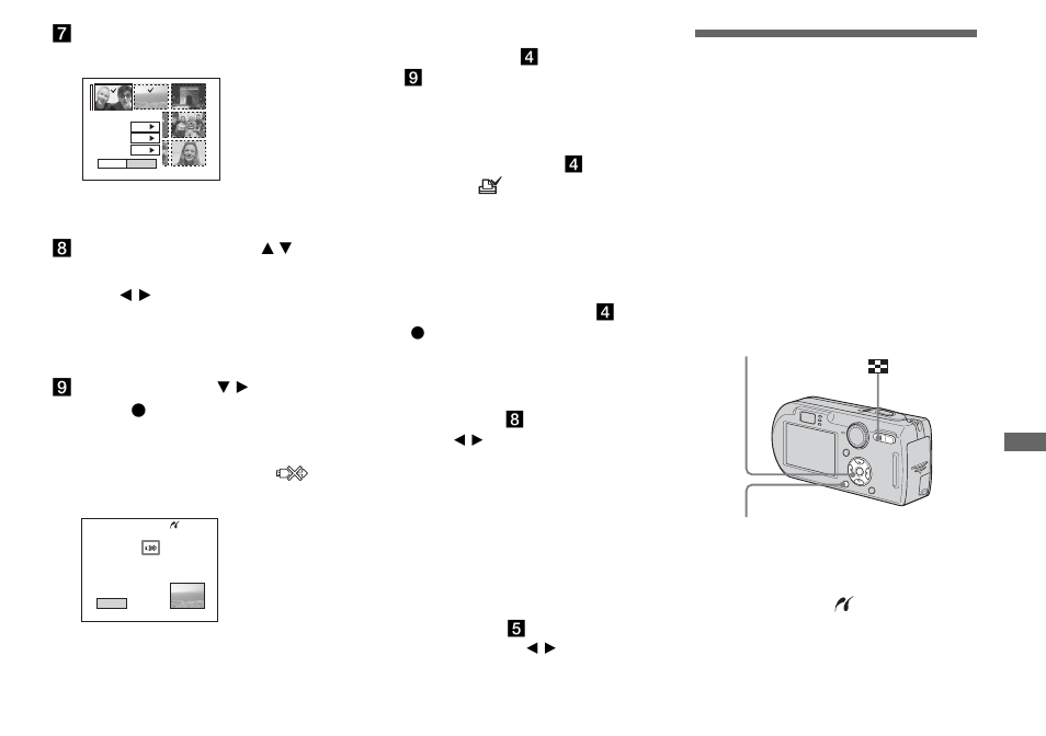 Printing index-images | Sony DSC-P150 User Manual | Page 73 / 128