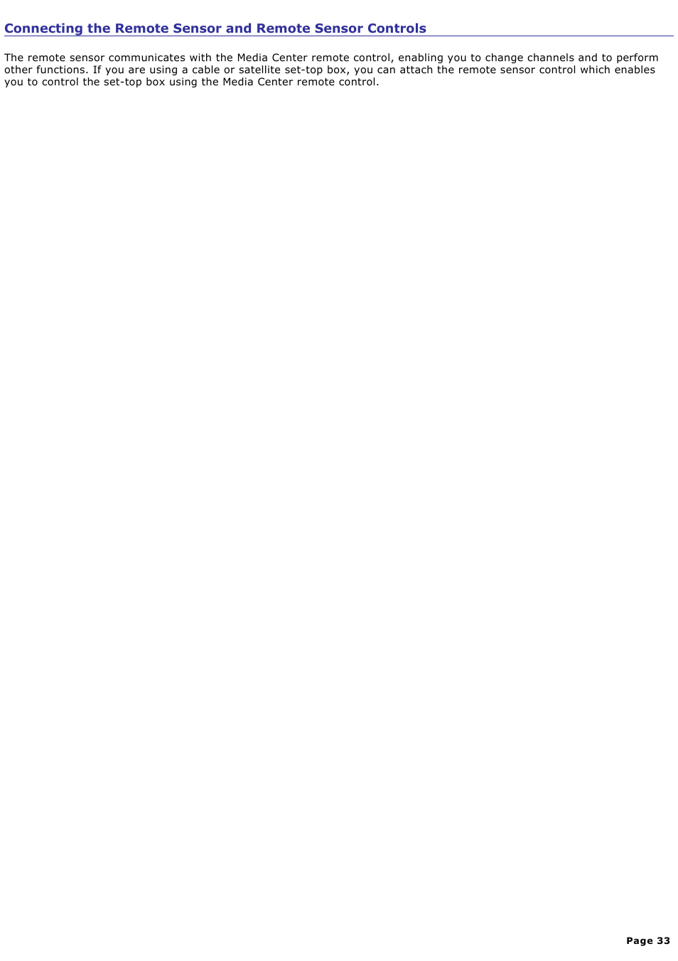 Sony VGC-RB39CP User Manual | Page 33 / 116
