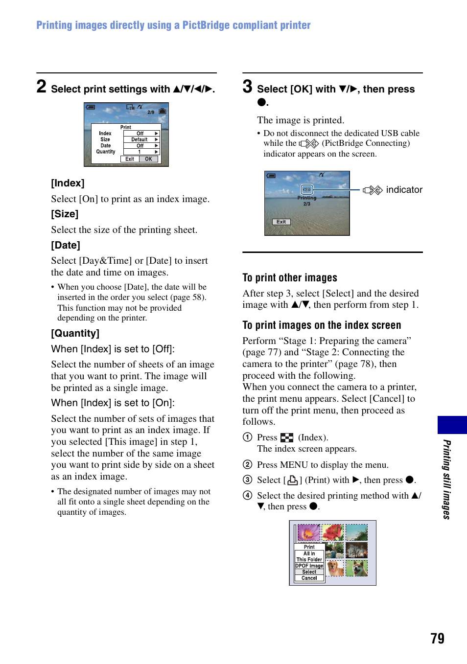 Sony DSC-S780 User Manual | Page 79 / 102