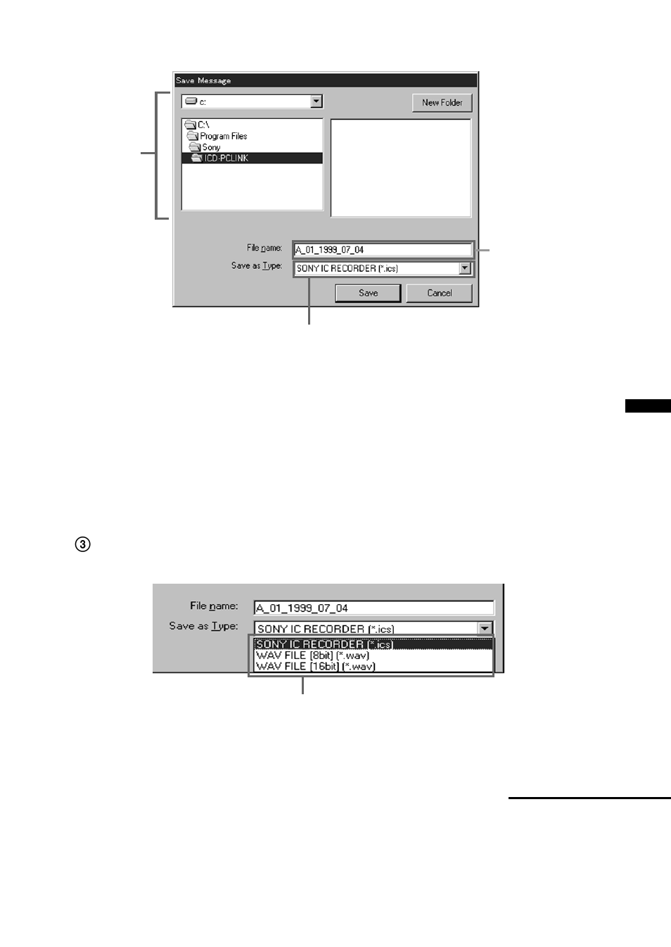 Sony ICD-R100PC User Manual | Page 21 / 60