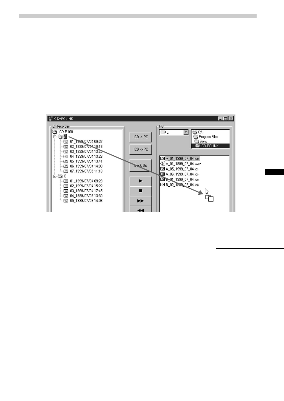 Sony ICD-R100PC User Manual | Page 23 / 60