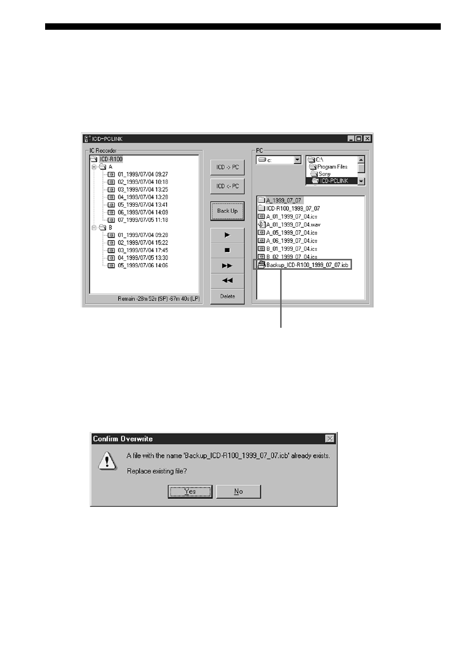 Sony ICD-R100PC User Manual | Page 44 / 60