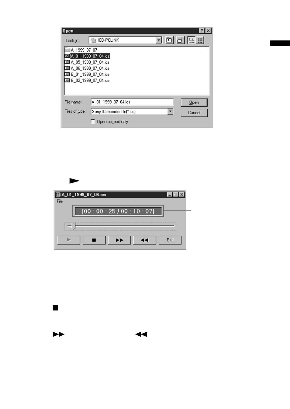 Sony ICD-R100PC User Manual | Page 49 / 60