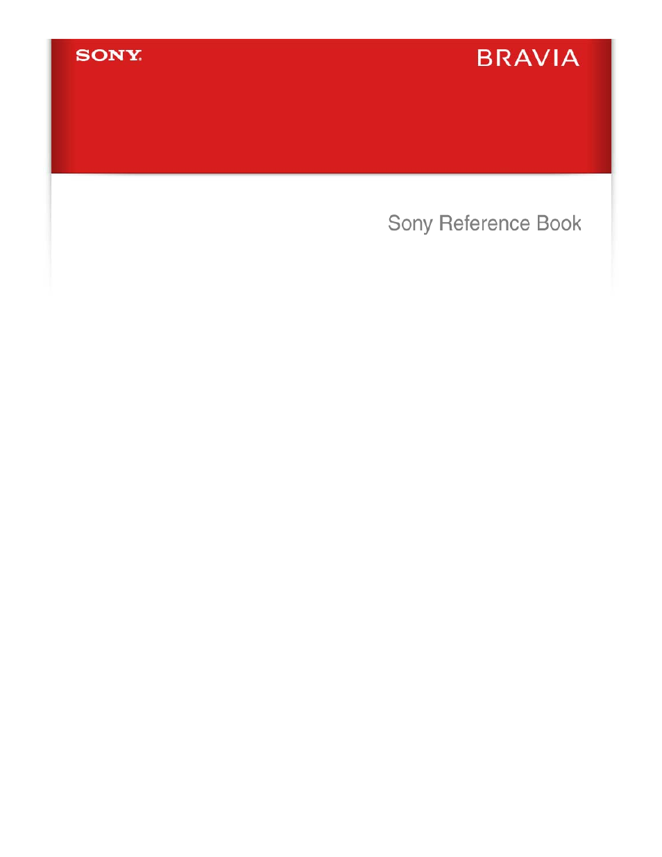 Sony KDL-40XBR9 User Manual | 346 pages