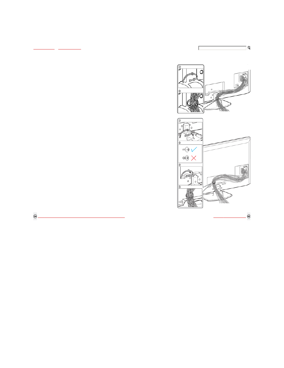 Bundling the connecting cables | Sony KDL-40XBR9 User Manual | Page 12 / 346