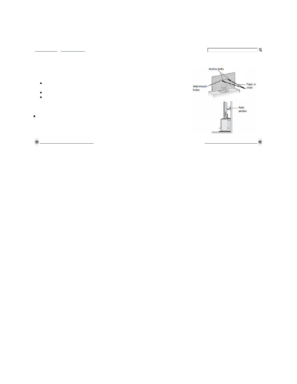 Securing the tv | Sony KDL-40XBR9 User Manual | Page 15 / 346