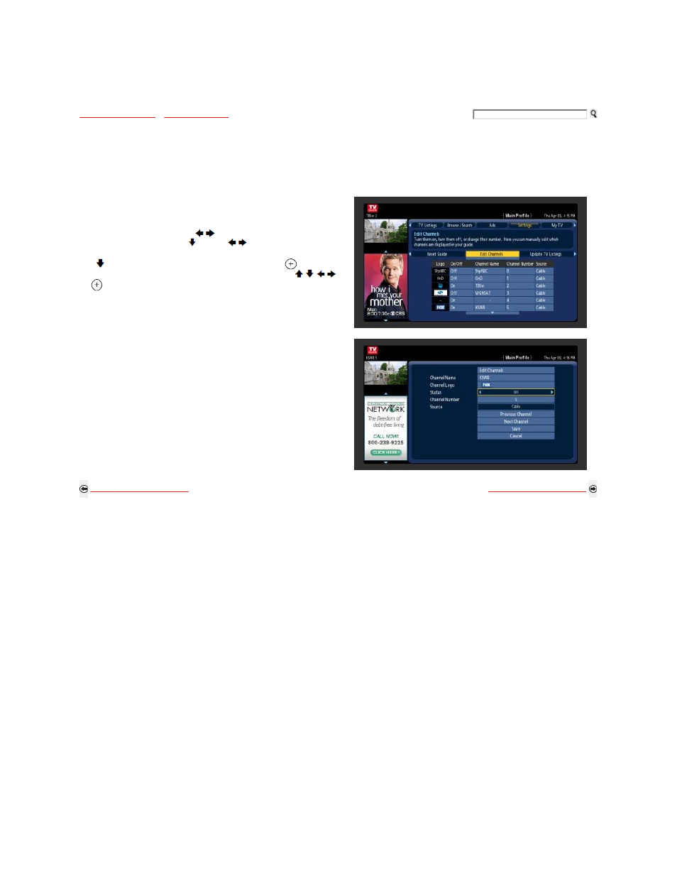 Settings, Reset guide, Edit channels | Sony KDL-40XBR9 User Manual | Page 182 / 346