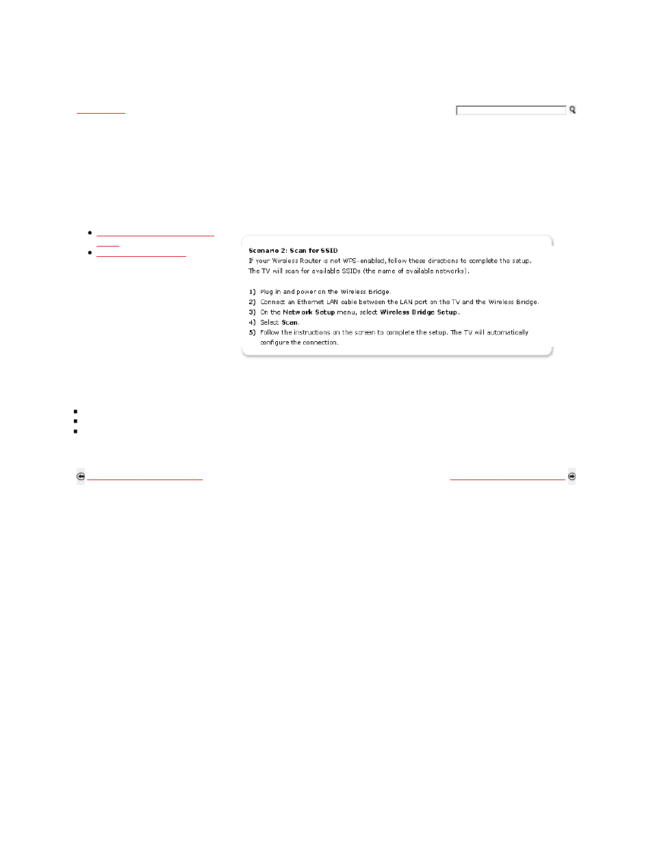 Network setup, Wireless bridge | Sony KDL-40XBR9 User Manual | Page 42 / 346