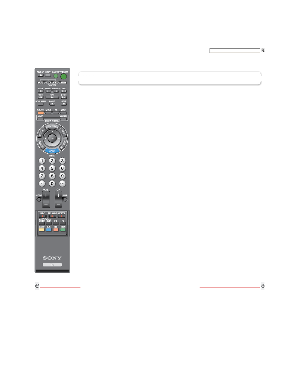 Remote control button description | Sony KDL-40XBR9 User Manual | Page 58 / 346