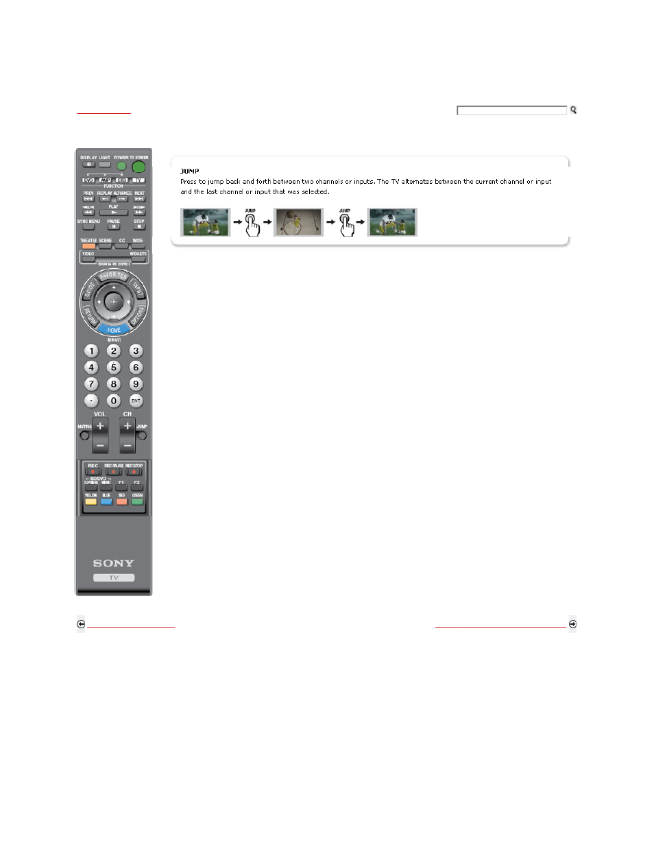 Remote control button description | Sony KDL-40XBR9 User Manual | Page 76 / 346