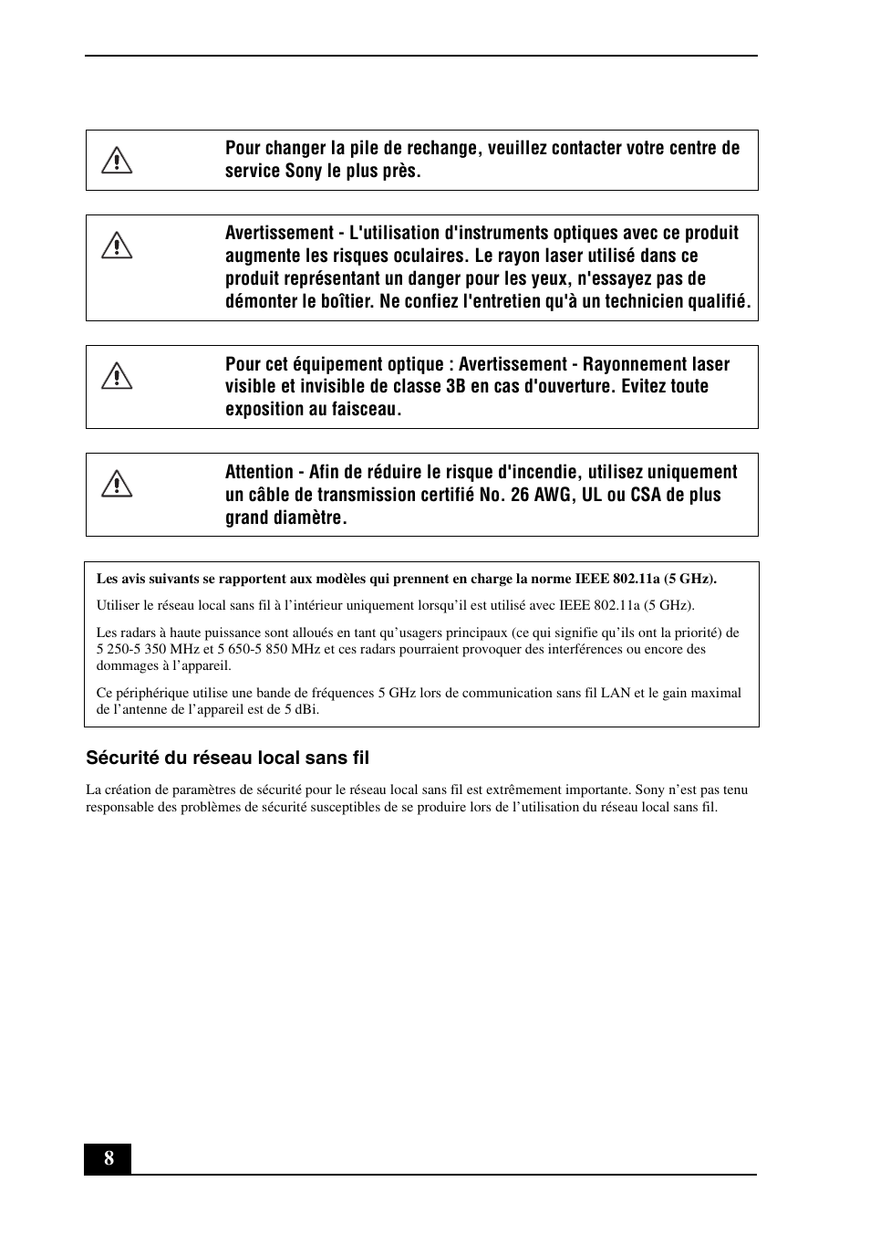 Sony VGC-LT15E User Manual | Page 8 / 20