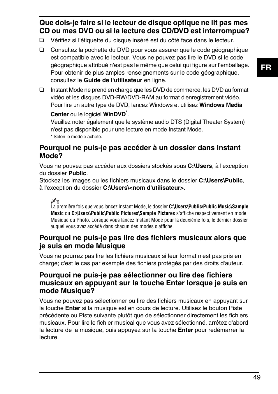 Sony Instant Mode User Manual | Page 51 / 72