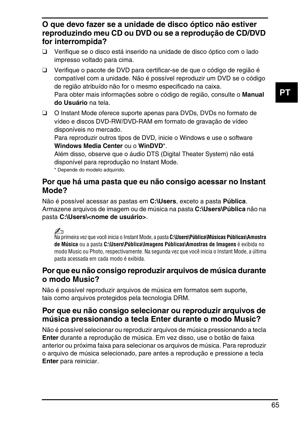 Sony Instant Mode User Manual | Page 67 / 72