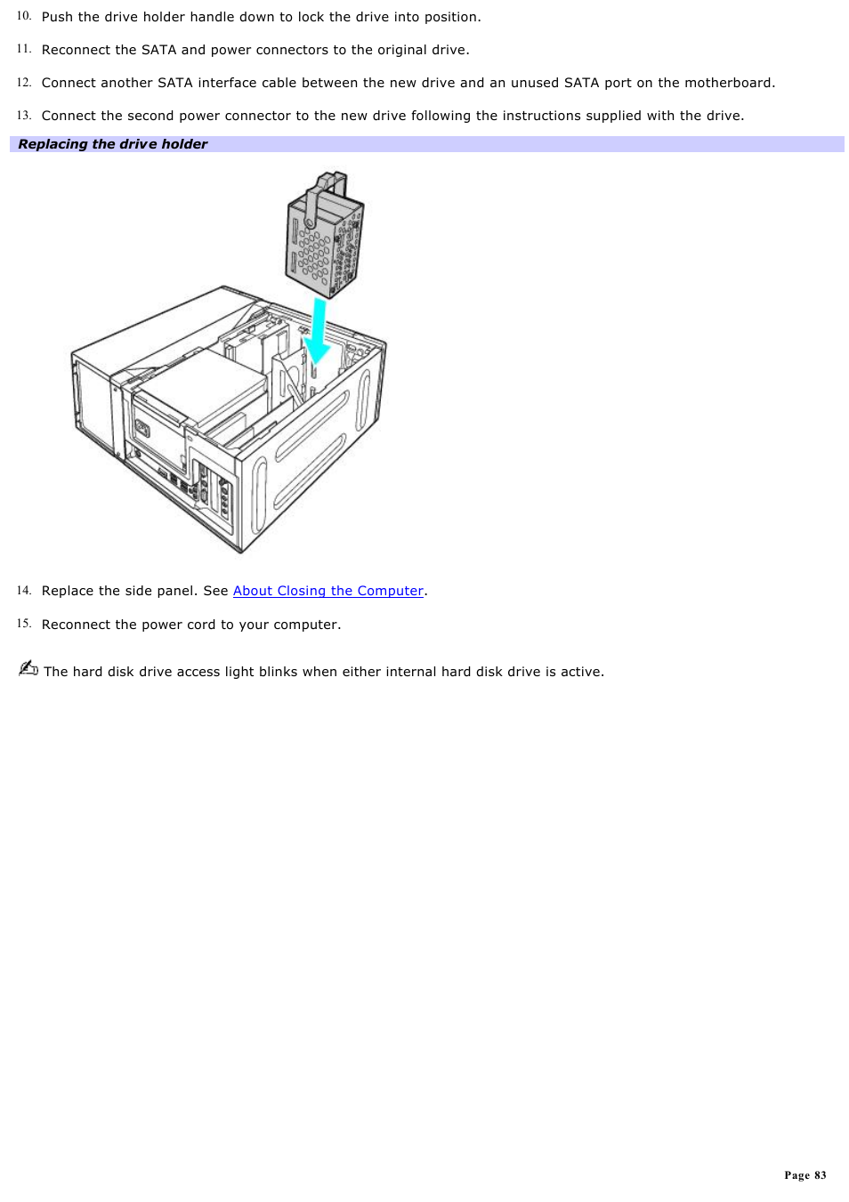 Sony VGC-RA825GY User Manual | Page 83 / 164