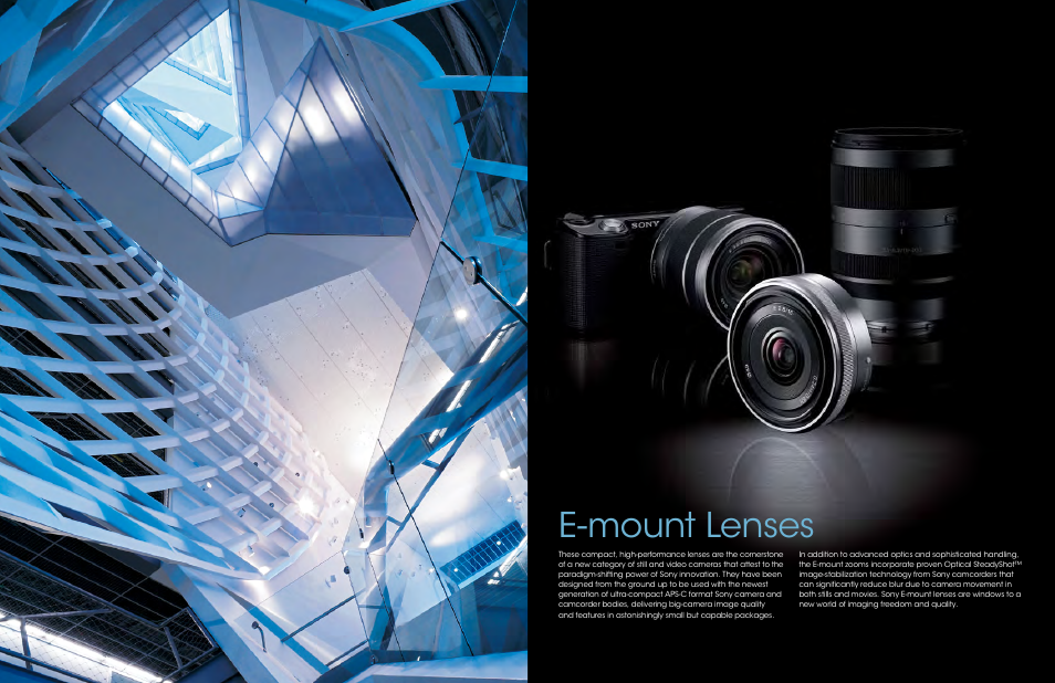 E-mount lenses | Sony ALC-F62A User Manual | Page 28 / 35