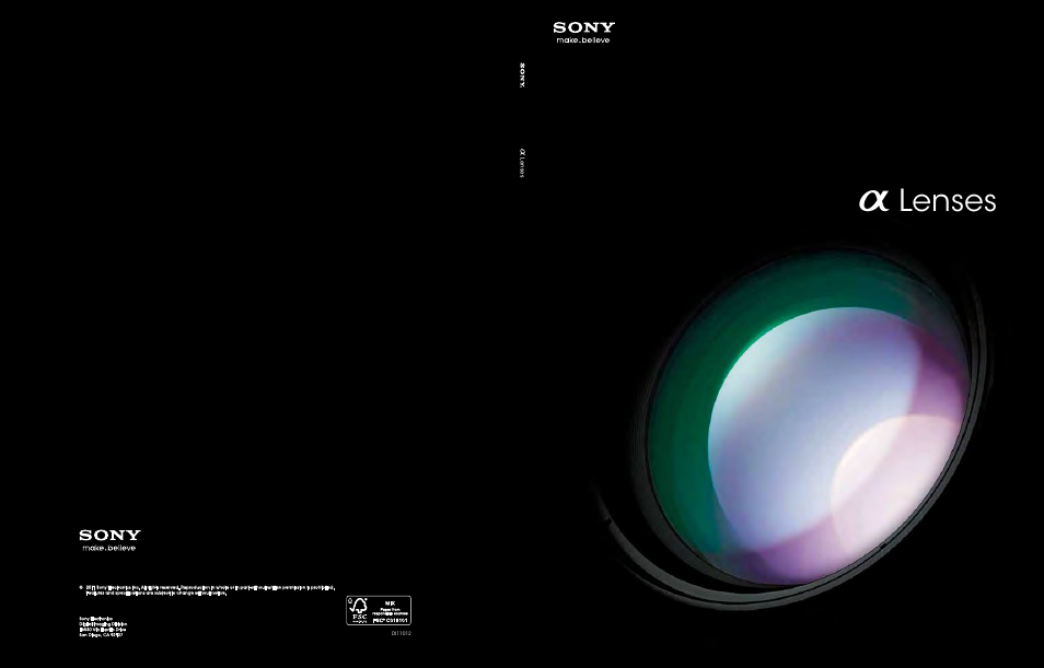 Alenses | Sony ALC-F62A User Manual | Page 35 / 35