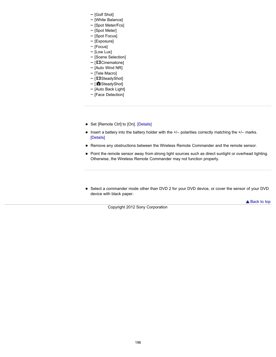 Sony HDR-PJ580V User Manual | Page 205 / 257